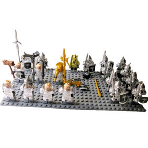 Lego Lord of the Rings Knights Battle Army Huge Lot of 19 Set King Accessories